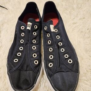 All-Star Black Canvas Slip-On Sneakers